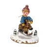 Village De Noël Miniature, Garcon Sur La Luge<Hubrig, figurines pour enfant Clearance