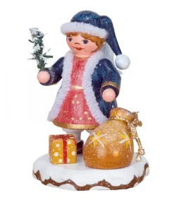 Village De Noël Miniature, Figurine Ange Sac A Jouets<Hubrig, figurines pour enfant Store