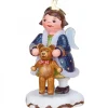 Village De Noël Miniature, Figurine Ange Et Ourson<Hubrig, figurines pour enfant Flash Sale