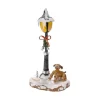 Village De Noël Miniature, Chien Sous Reverbere<Hubrig, figurines pour enfant Discount