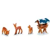 Village De Noël Miniature, 3 Biches Dans LÀ Neige<Hubrig, figurines pour enfant Sale